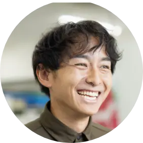 男性社員の画像